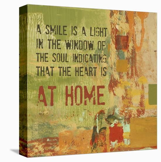 A Smile is a Light in the Window of the Soul-Irena Orlov-Stretched Canvas