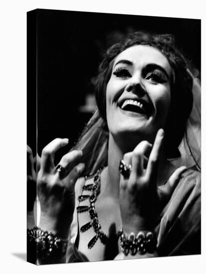 A Smiling Joan Sutherland-Walter Mori-Premier Image Canvas