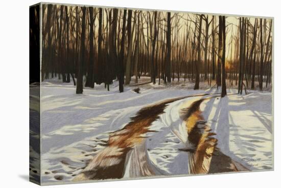 A Snowy Path at Tanglewood-Helen J. Vaughn-Premier Image Canvas