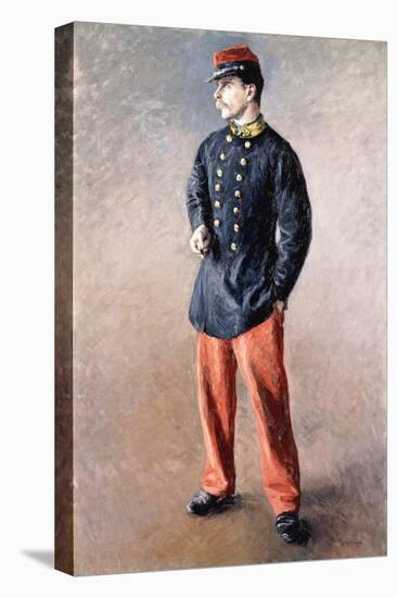 A Soldier, C.1881-Gustave Caillebotte-Premier Image Canvas