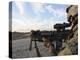 A Soldier Sights in to Fire on a Target on a Shooting Range-Stocktrek Images-Premier Image Canvas