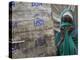 A Somali Child Covers Her Face at Dadaab Refugee Camp in Northern Kenya Monday, August 7 2006-Karel Prinsloo-Premier Image Canvas