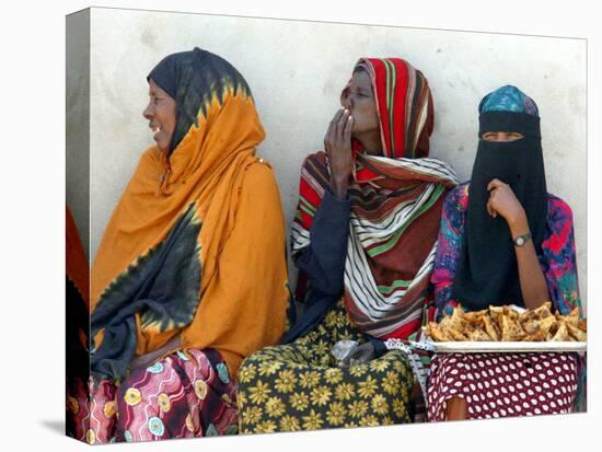 A Somali Woman in Hargeisa, Somalia-null-Premier Image Canvas