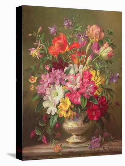 A Spring Floral Arrangement, 1996-Albert Williams-Premier Image Canvas