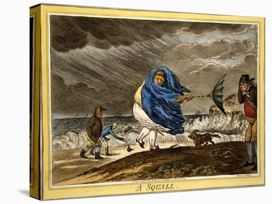 A Squall, Pub. H Humphrey, London, 1810-James Gillray-Premier Image Canvas