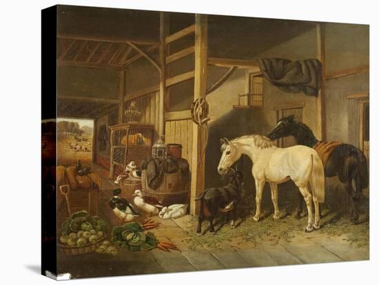 A Stable Interior-Joseph Clark-Premier Image Canvas