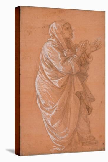 A Standing Woman-Filippino Lippi-Stretched Canvas