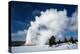 A Steamy Old Faithful In Winter In Yellowstone National Park-Ben Herndon-Premier Image Canvas