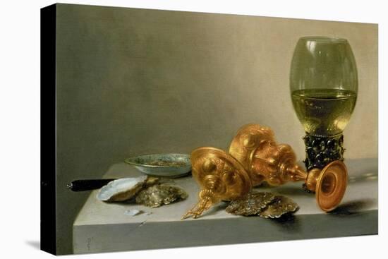 A Still Life with a Roemer and a Gilt Cup-Pieter Claesz-Premier Image Canvas