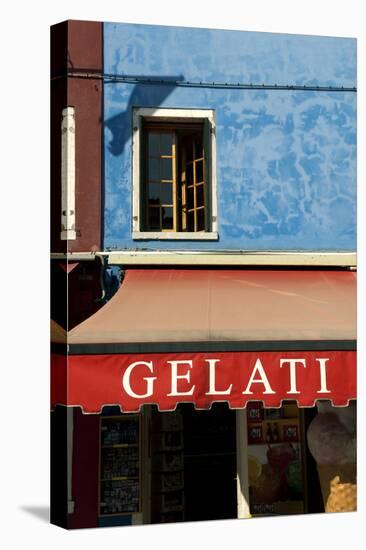 A Storefront on the Island of Burano, Venice, Italy-David Noyes-Premier Image Canvas