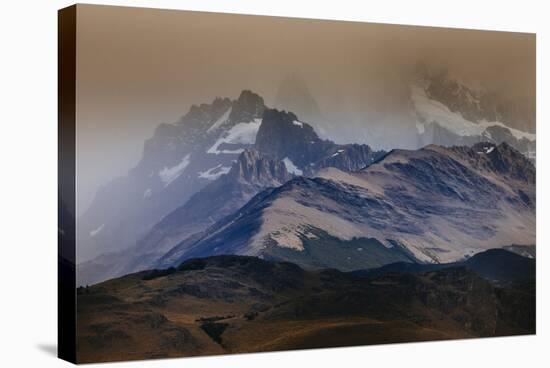 A Storm Over The Peaks Near Mount Fitz Roy In Los Glacieres National Park, Argentina-Jay Goodrich-Premier Image Canvas