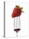 A Strawberry on a Fork-Greg Elms-Premier Image Canvas