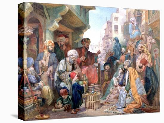 A Street in Cairo, Egypt, C1825-1876-John Frederick Lewis-Premier Image Canvas