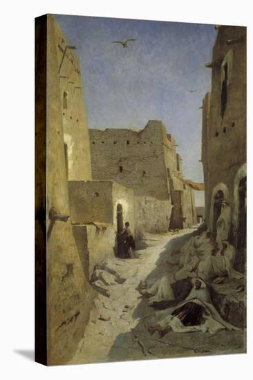 A Street in Laghouat-Eugene Fromentin-Premier Image Canvas