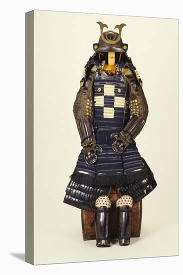 A Suit of Samurai Armour, the Kabuto Comprising a Fine Sixty-Two Plate Russet-Iron Sujibach-null-Premier Image Canvas