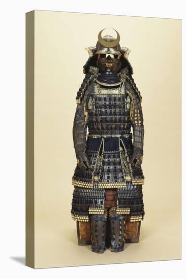 A Suit of Samurai Armour, the Kabuto Comprising a Fine Sixty-Two Plate Russet-Iron Sujibachi and…-null-Premier Image Canvas