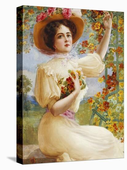 A Summer Beauty, 1909-Emile Vernon-Premier Image Canvas