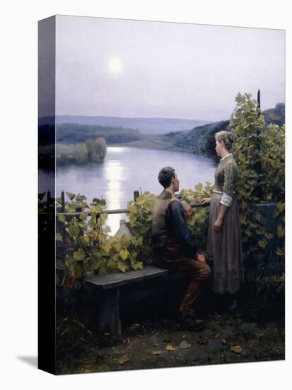 A Summer Evening, 1897-Daniel Ridgway Knight-Premier Image Canvas