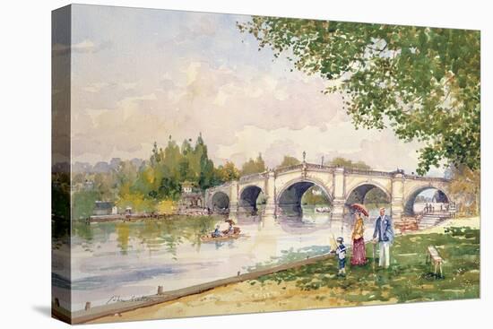 A Summer's Day, Richmond Bridge-John Sutton-Premier Image Canvas