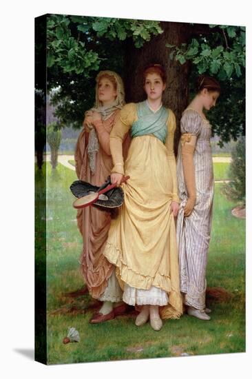 A Summer Shower, 1888-Charles Edward Perugini-Premier Image Canvas