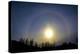 A sun halo seen in northern British Columbia-Richard Wright-Premier Image Canvas