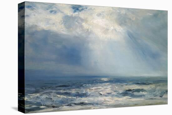 A Sunbeam over the Sea, 1890 (Oil on Panel)-Henry Moore-Premier Image Canvas