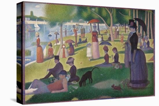 A Sunday on La Grande Jatte -- 1884, 1884-86-Georges Seurat-Premier Image Canvas