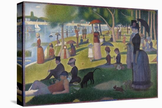 A Sunday on La Grande Jatte-Georges Seurat-Premier Image Canvas