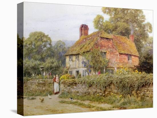A Surrey Cottage-Helen Allingham-Premier Image Canvas