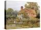 A Surrey Cottage-Helen Allingham-Premier Image Canvas