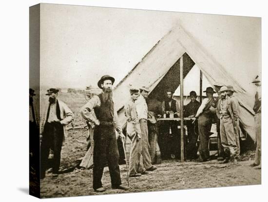 A Sutler's Tent-Mathew Brady-Premier Image Canvas