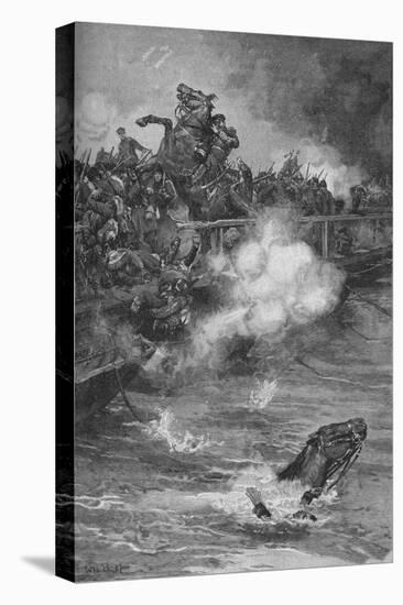 'A Terrible Carnage Ensued Upon The Overcrowded Bridge', 1902-Walter Paget-Premier Image Canvas