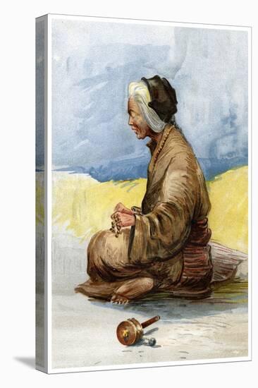 A Tibetan Fortune Teller, 1898-null-Premier Image Canvas