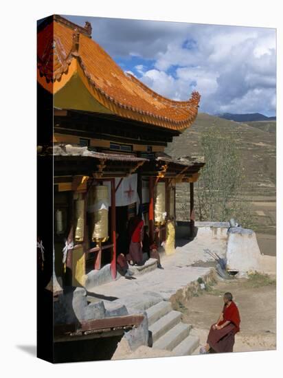 A Tibetan Nunnery at Garze, Sichuan Province, China-Occidor Ltd-Premier Image Canvas