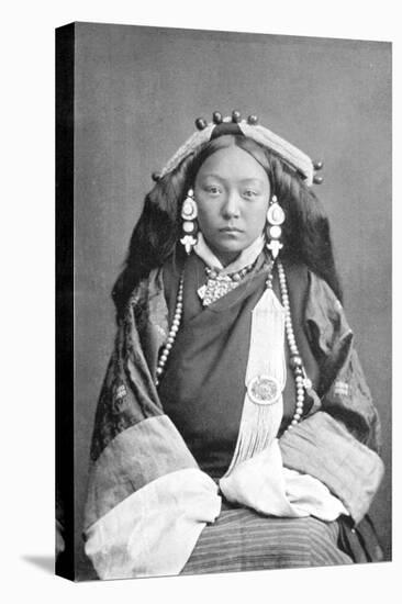 A Tibetan Woman, C1910-null-Premier Image Canvas