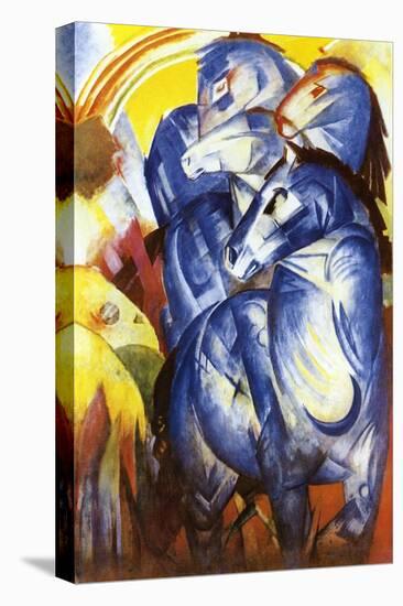 A Tower of Blue Horses, 1913-Franz Marc-Premier Image Canvas