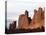 A Towering Canyon in Arches National Park Called Park Avenue Because It Resembles a City Skyline-null-Premier Image Canvas