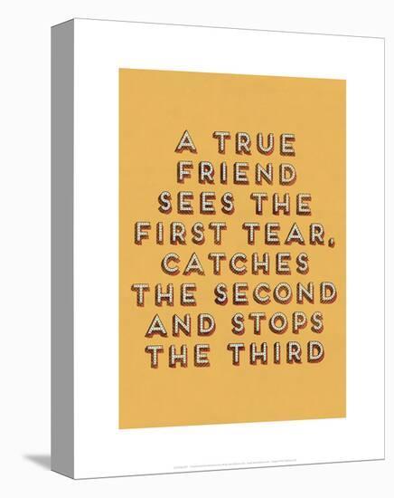A True Friend-null-Stretched Canvas