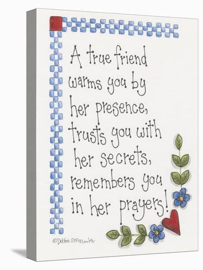 A True Friend-Debbie McMaster-Premier Image Canvas