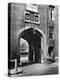 A Tudor Gateway Leading to Lincoln's Inn from Chancery Lane, 1926-1927-McLeish-Premier Image Canvas