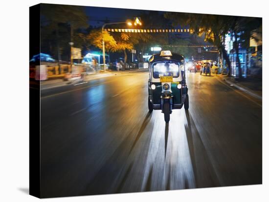 A Tuk Tuk on the Streets of Bangkok.-Jon Hicks-Premier Image Canvas