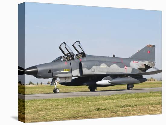 A Turkish Air Force Rf-4E Taxiing at Izmir Air Base, Turkey-Stocktrek Images-Premier Image Canvas