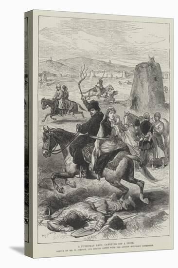 A Turkoman Raid, Carrying Off a Prize-William 'Crimea' Simpson-Premier Image Canvas