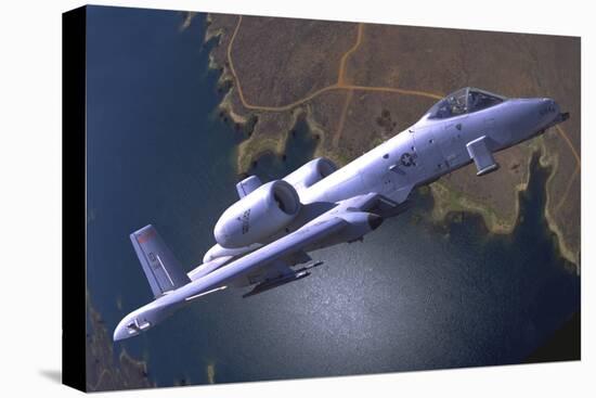A U.S. Air Force A-10 Thunderbolt During a Demo Flight-Stocktrek Images-Premier Image Canvas