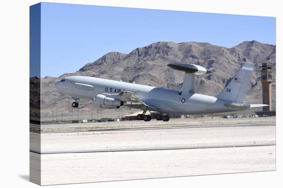 A U.S. Air Force E-3A Sentry Taking Off from Nellis Air Force Base, Nevada-Stocktrek Images-Premier Image Canvas