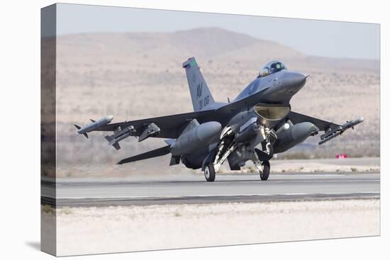 A U.S. Air Force F-16C Fighting Falcon Landing-Stocktrek Images-Premier Image Canvas