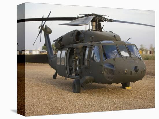 A UH-60L Black Hawk with Twin M240G Machine Guns-null-Premier Image Canvas