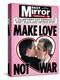 A Valentine's Day Message to Tony Blair and George Bush: Make Love Not War-null-Premier Image Canvas