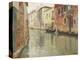 A Venetian Backwater-Fritz Thaulow-Premier Image Canvas