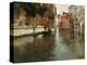 A Venetian Backwater-Fritz Thaulow-Premier Image Canvas